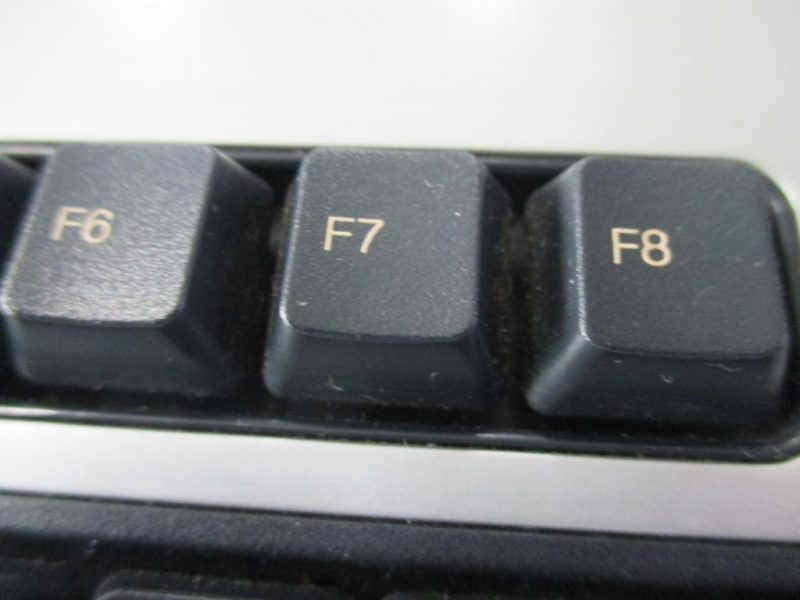 F7キーの画像